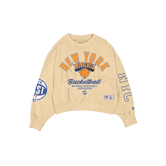 New York Knicks 2025 City Edition Women's Crewneck - New Era Cap