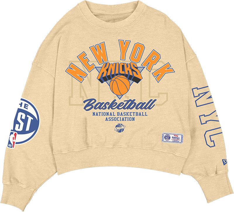 New York Knicks 2025 City Edition Women's Crewneck