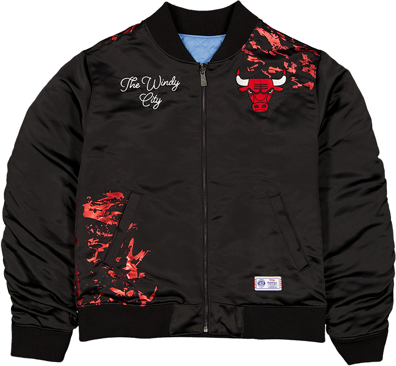 Chicago Bulls 2025 City Edition Women's Black Jacket