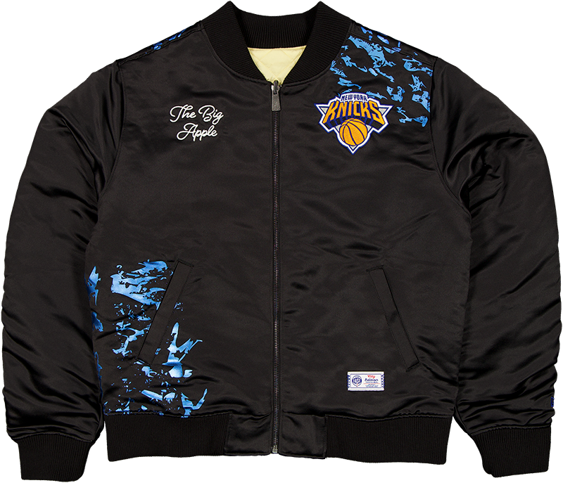 New York Knicks 2025 City Edition Women's Black Jacket