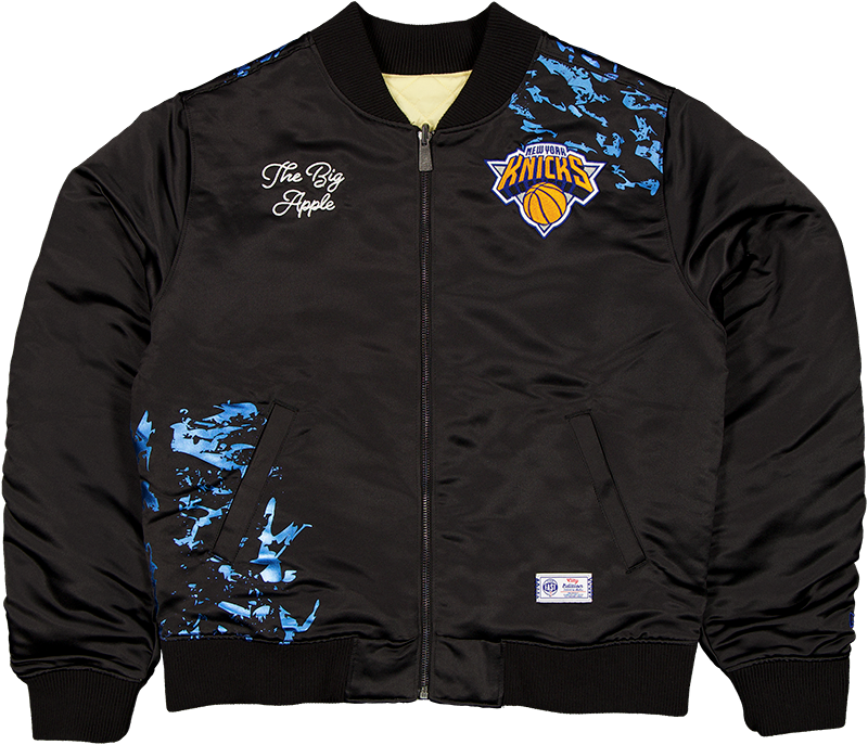 New York Knicks 2025 City Edition Women's Black Jacket
