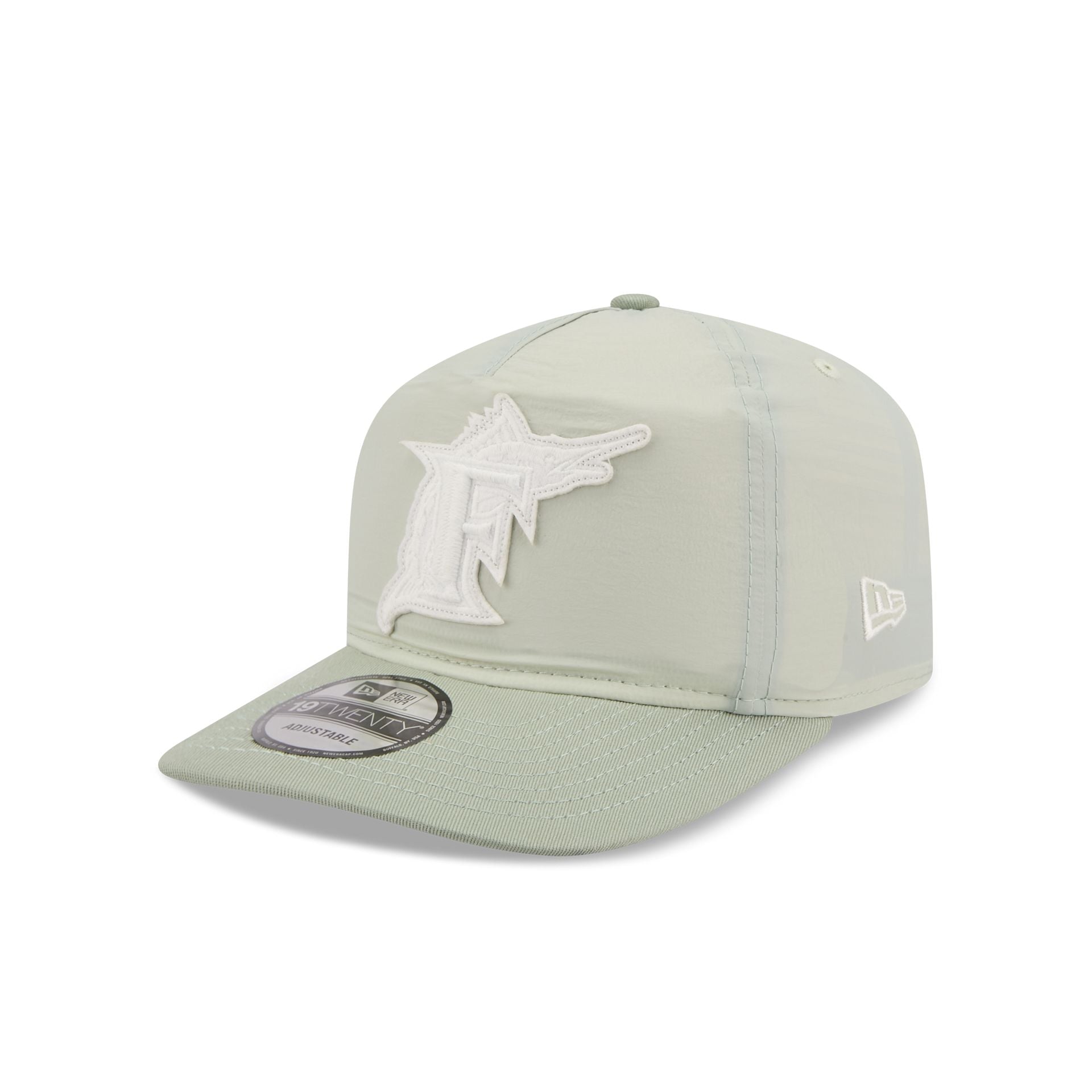 Miami Marlins Crinkle 19TWENTY Adjustable Hat
