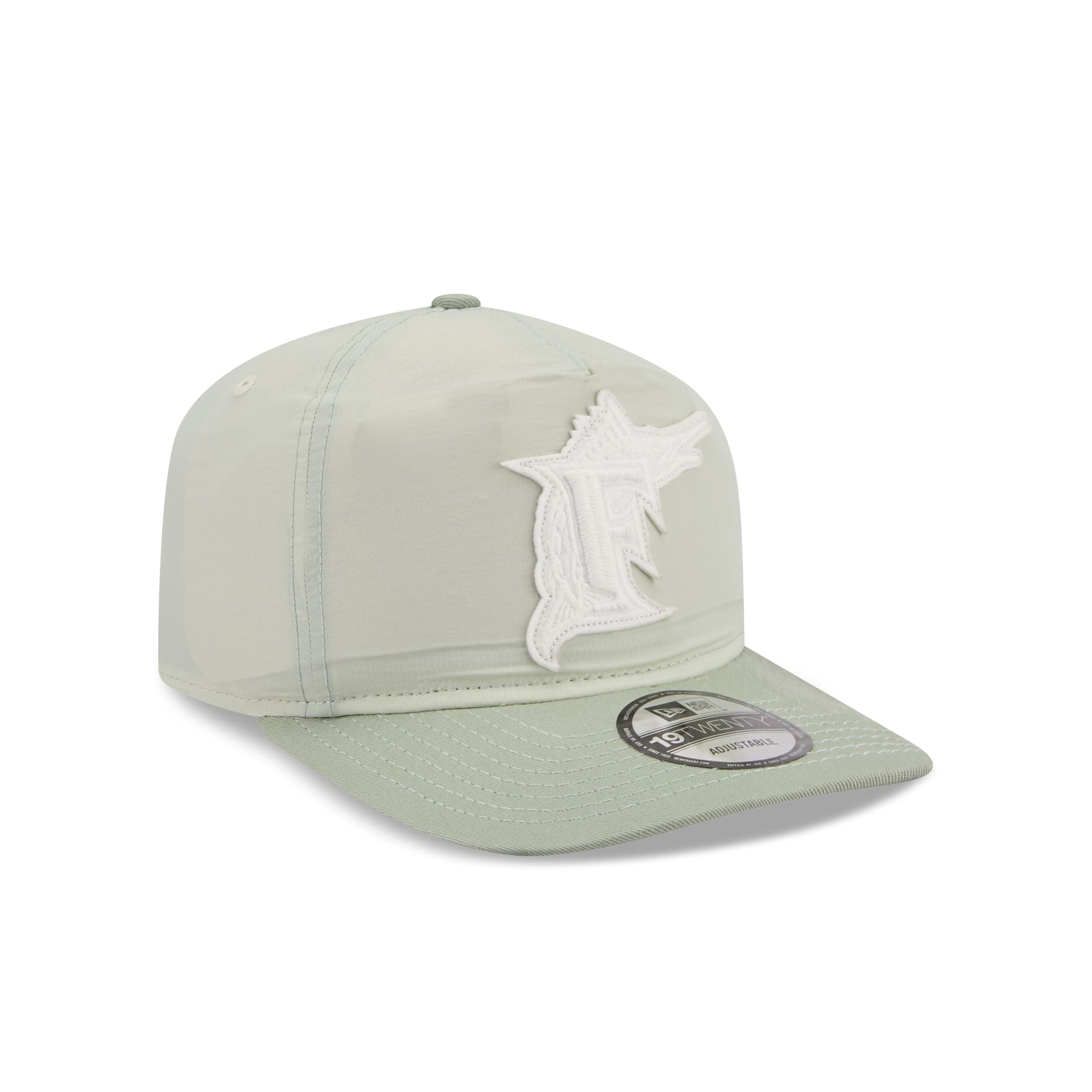 Miami Marlins Crinkle 19TWENTY Adjustable Hat
