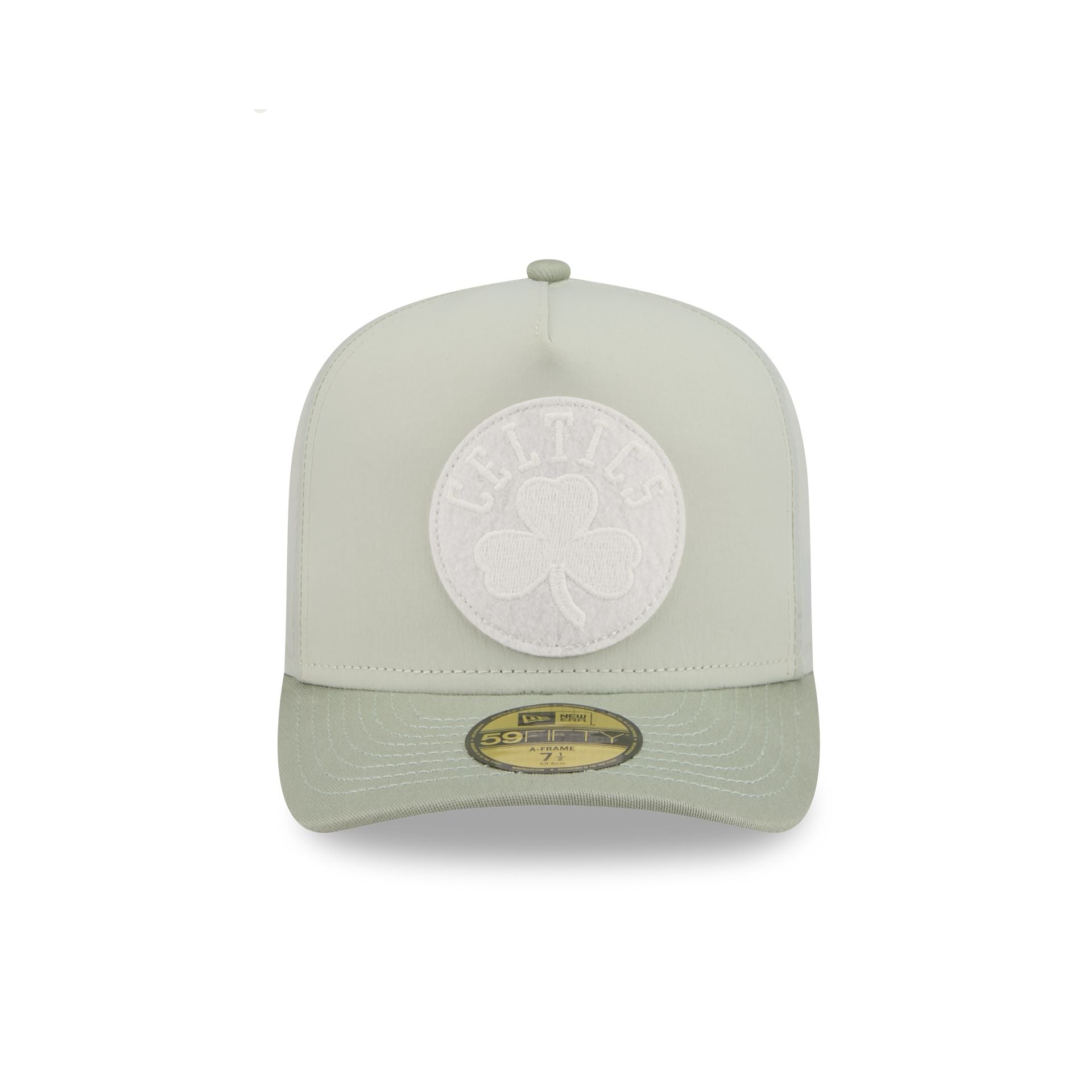 Boston Celtics Crinkle 59FIFTY A-Frame Fitted Hat