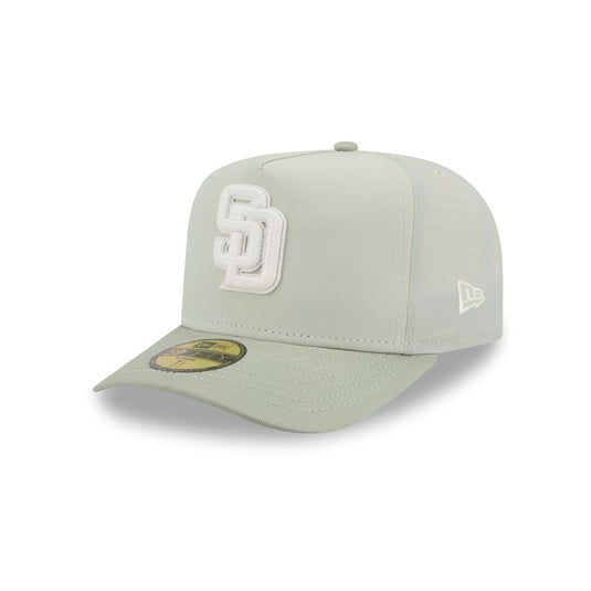 San Diego Padres Crinkle 59FIFTY A-Frame Fitted Hat - New Era Cap