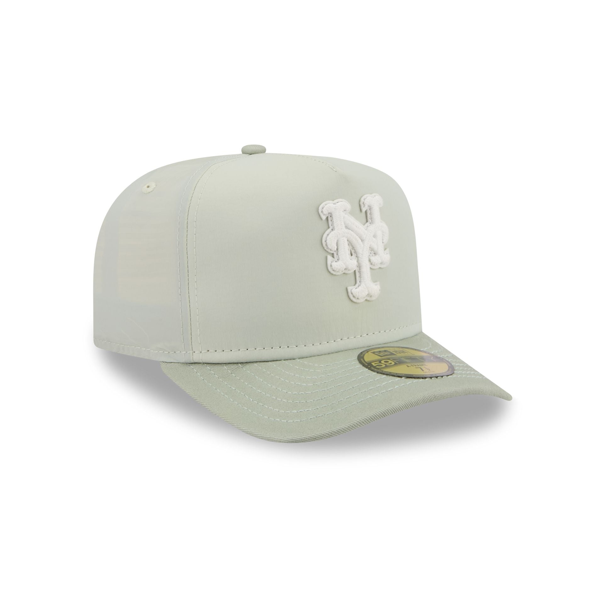 New York Mets Crinkle 59FIFTY A-Frame Fitted Hat