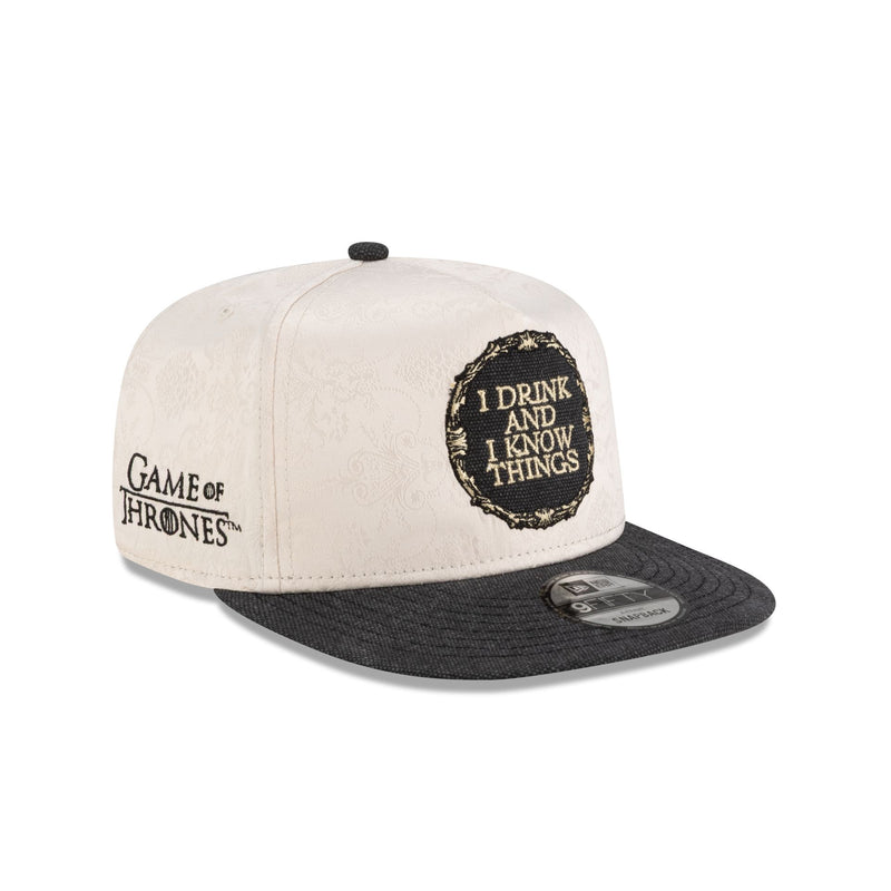 Cappellino Snapback Game Of Thrones Targaryen - Logo Metallico - Concept One Nero