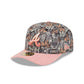 Just Caps Gradient Camo Atlanta Braves 59FIFTY Fitted Hat