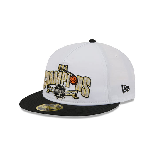San Antonio Spurs Champions White Retro Crown 59FIFTY Fitted Hat - New Era Cap