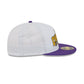 Los Angeles Lakers Champions White Retro Crown 59FIFTY Fitted Hat