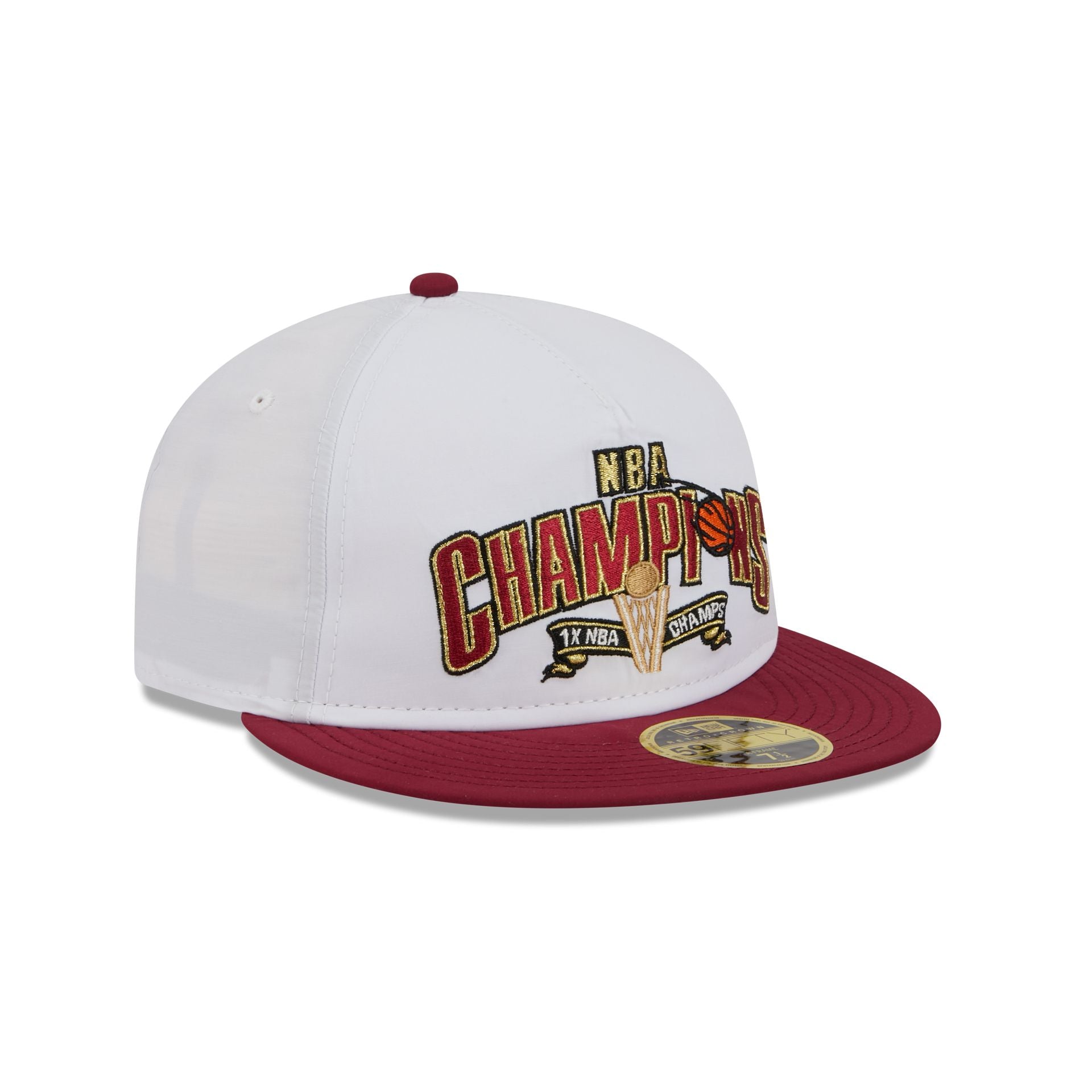Cleveland Cavaliers Champions White Retro Crown 59FIFTY Fitted Hat