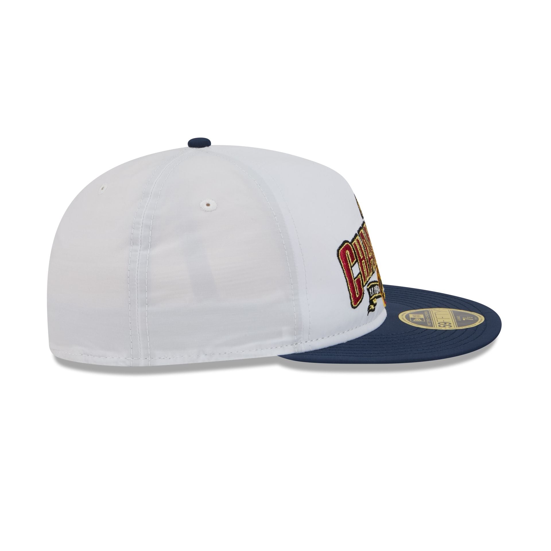 Denver Nuggets Champions White Retro Crown 59FIFTY Fitted Hat