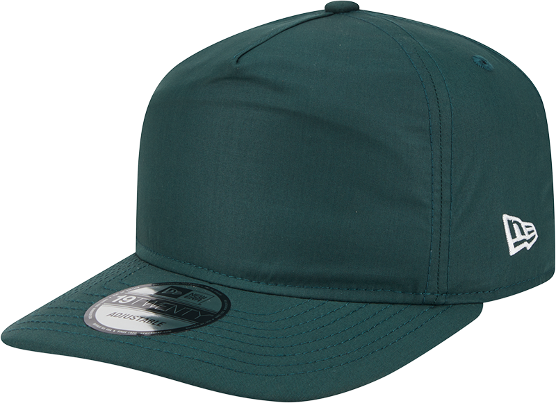 New Era Cap Cotton Nylon Dark Green 19TWENTY Adjustable Hat