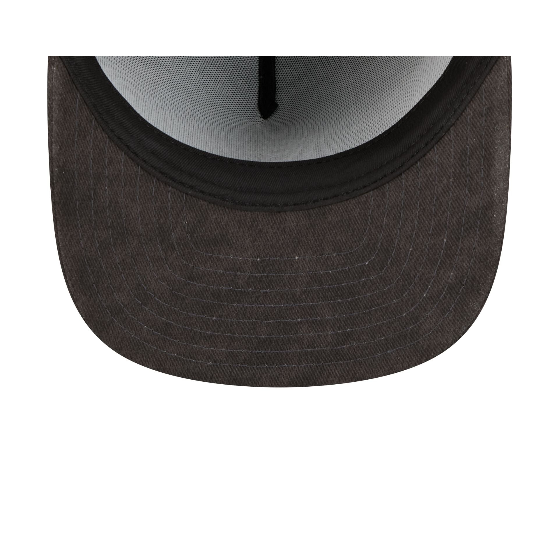 New Era Cap Washed Twill Black 59FIFTY A-Frame Fitted Hat