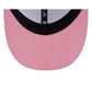 New Era Cap Cotton Nylon Pink Visor Low Profile 59FIFTY Fitted Hat