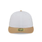 New Era Cap Cotton Nylon Tan Visor Low Profile 59FIFTY Fitted Hat