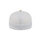 New Era Cap Cotton Nylon Tan Visor Low Profile 59FIFTY Fitted Hat