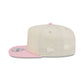 New Era Cap Cotton Nylon Pink Visor 9FIFTY A-Frame Snapback Hat