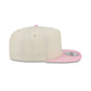 New Era Cap Cotton Nylon Pink Visor 9FIFTY A-Frame Snapback Hat