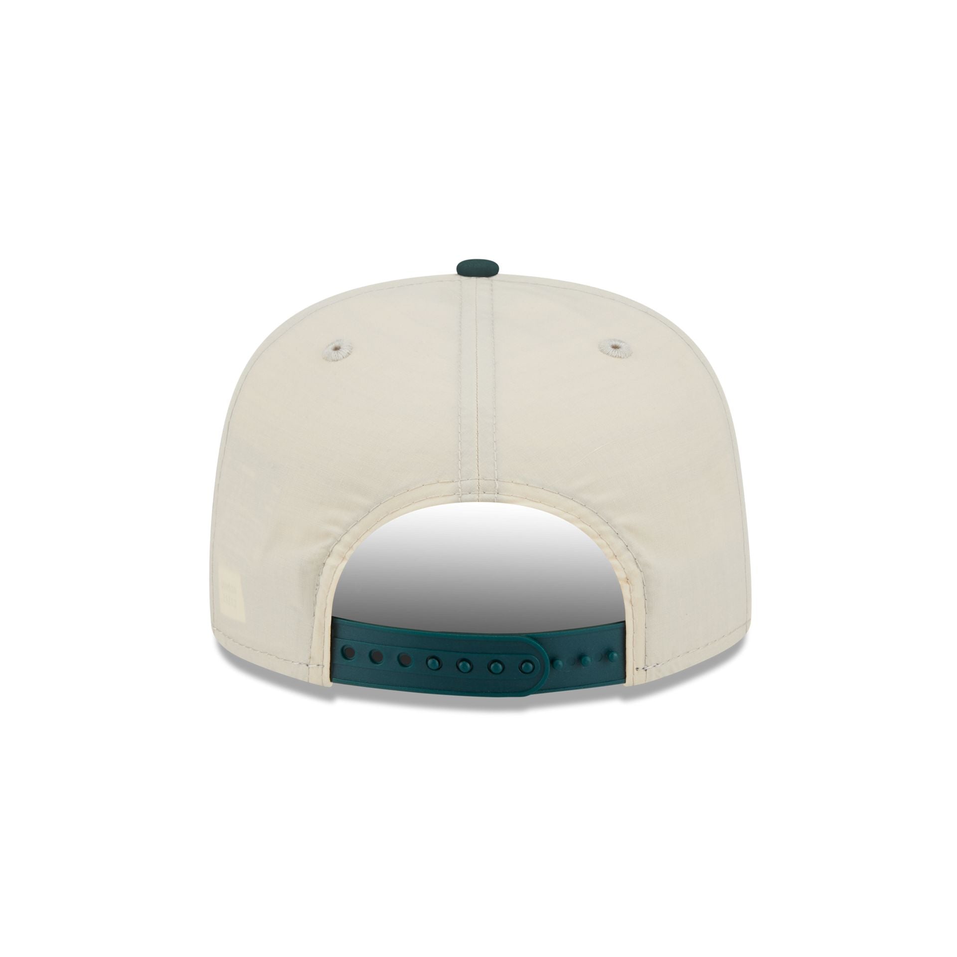 New Era Cap Cotton Nylon Dark Green Visor 9FIFTY A-Frame Snapback Hat