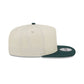 New Era Cap Cotton Nylon Dark Green Visor 9FIFTY A-Frame Snapback Hat