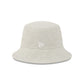 New Era Cap Washed Twill Light Biege Bucket Hat