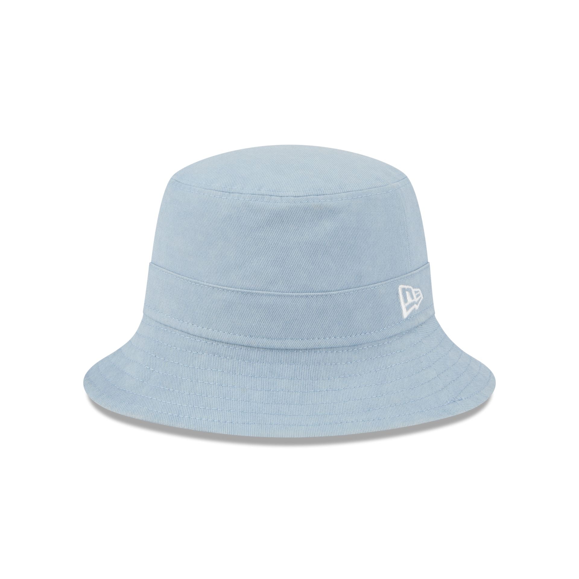 New Era Cap Washed Twill Sky Blue Bucket Hat