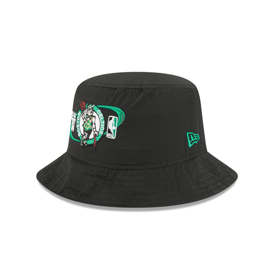 Boston Celtics Nylon Logo Bucket Hat - New Era Cap