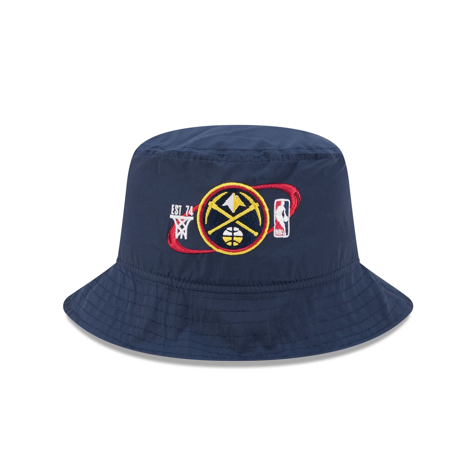 Denver Nuggets Nylon Logo Bucket Hat