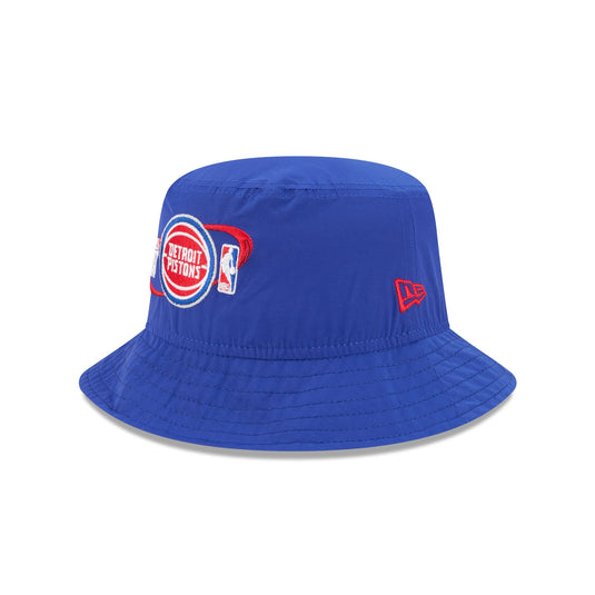 Detroit Pistons Nylon Logo Bucket Hat - New Era Cap