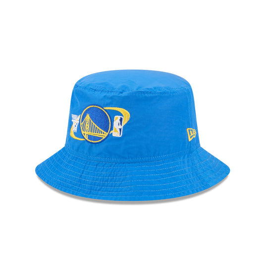Golden State Warriors Nylon Logo Bucket Hat - New Era Cap