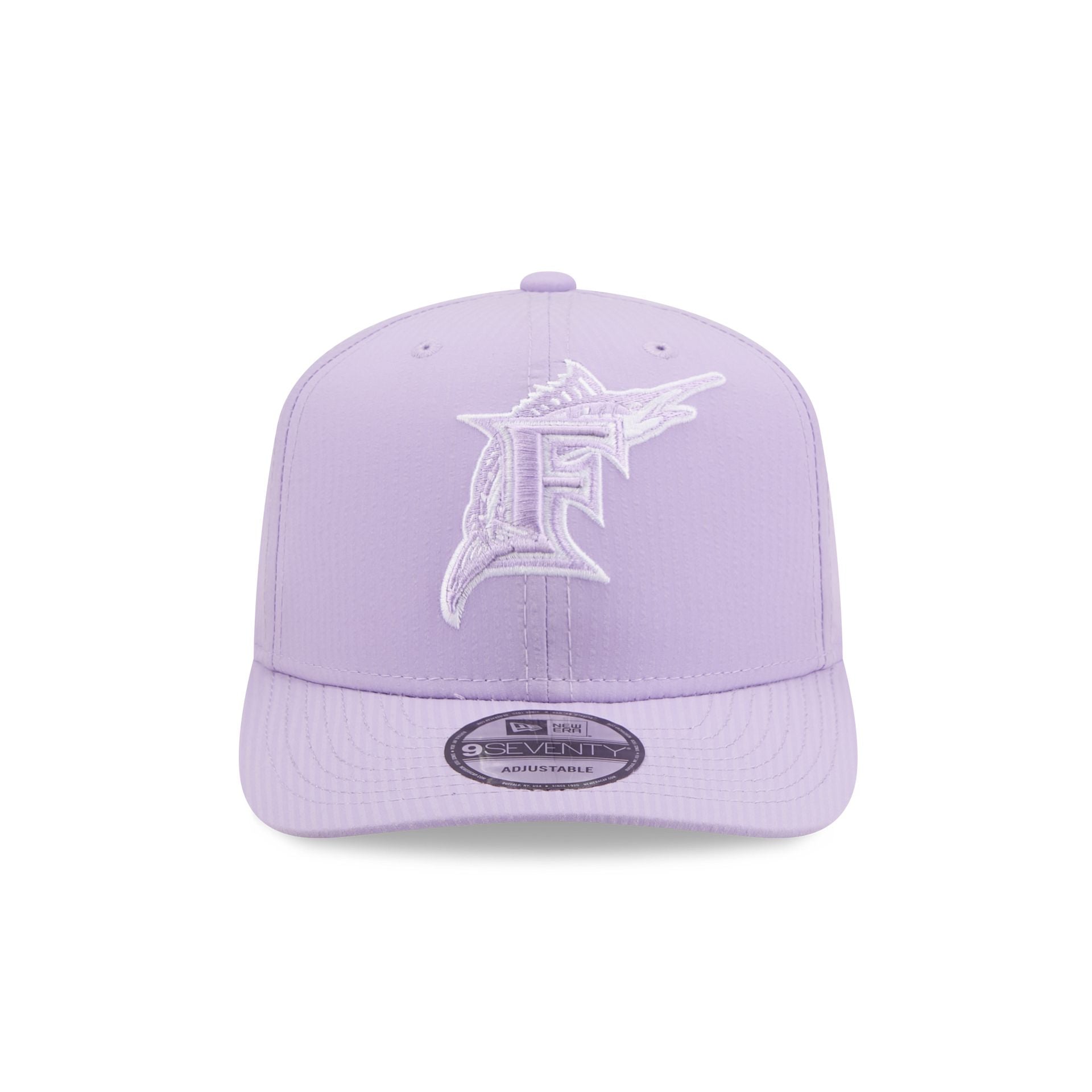 Miami Marlins Pastel Crepe 9SEVENTY Stretch-Snap Hat