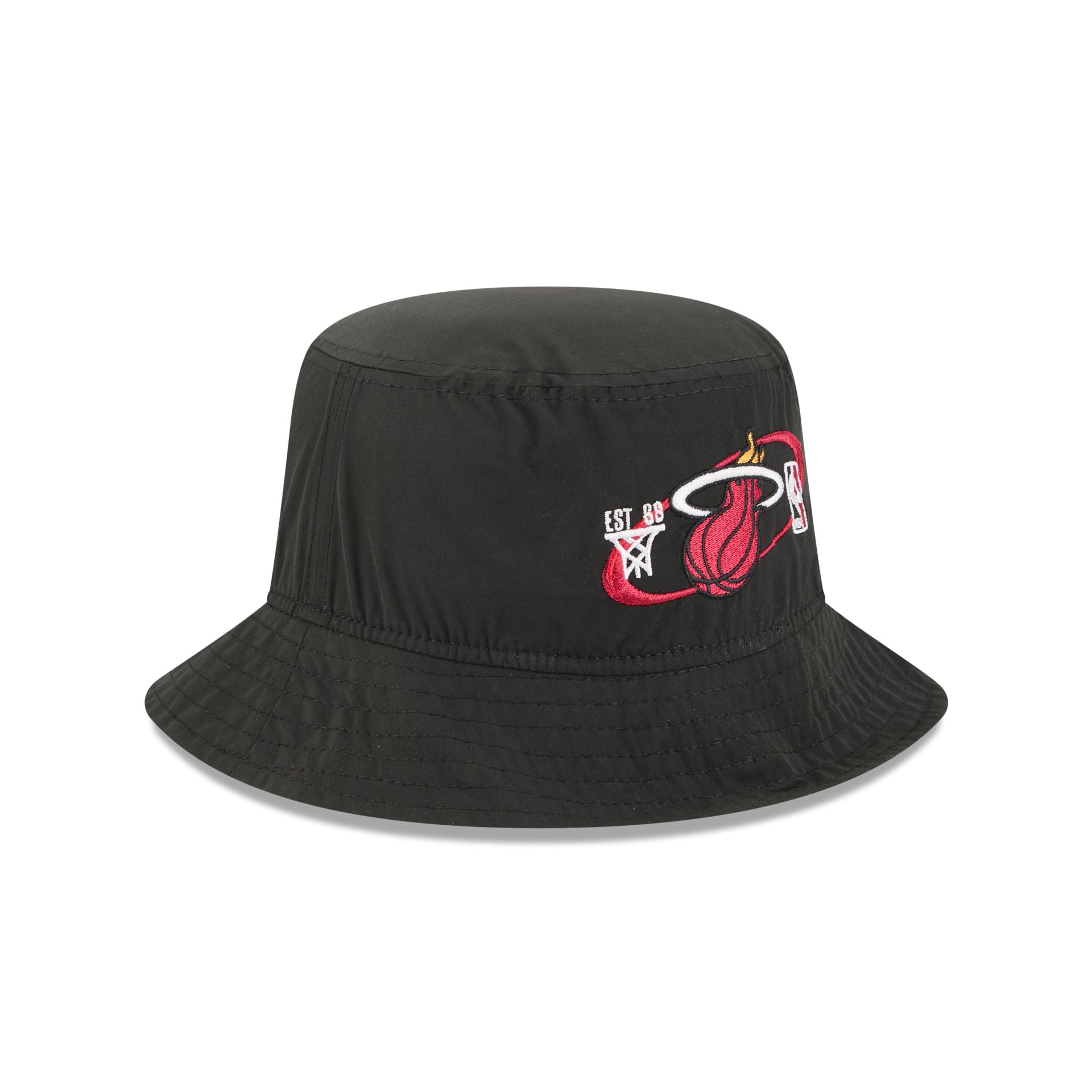 Miami Heat Nylon Logo Bucket Hat