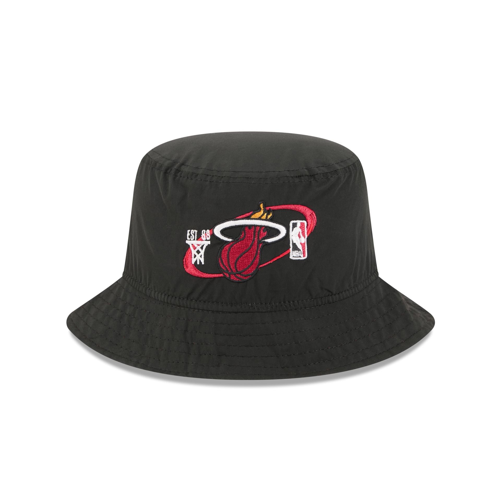 Miami Heat Nylon Logo Bucket Hat