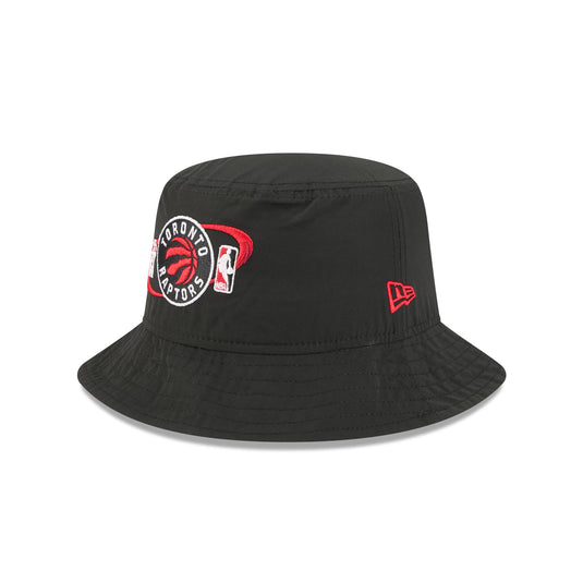 Toronto Raptors Nylon Logo Bucket Hat - New Era Cap