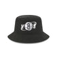 Brooklyn Nets Nylon Logo Bucket Hat
