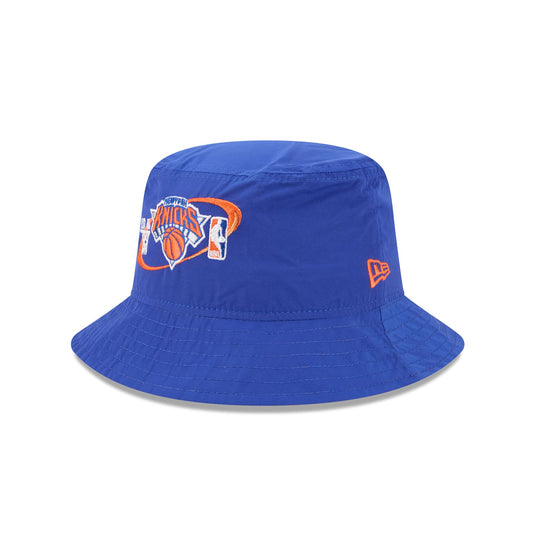 New York Knicks Nylon Logo Bucket Hat - New Era Cap
