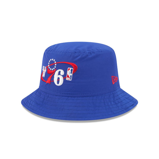 Philadelphia 76ers Nylon Logo Bucket Hat - New Era Cap