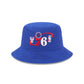 Philadelphia 76ers Nylon Logo Bucket Hat