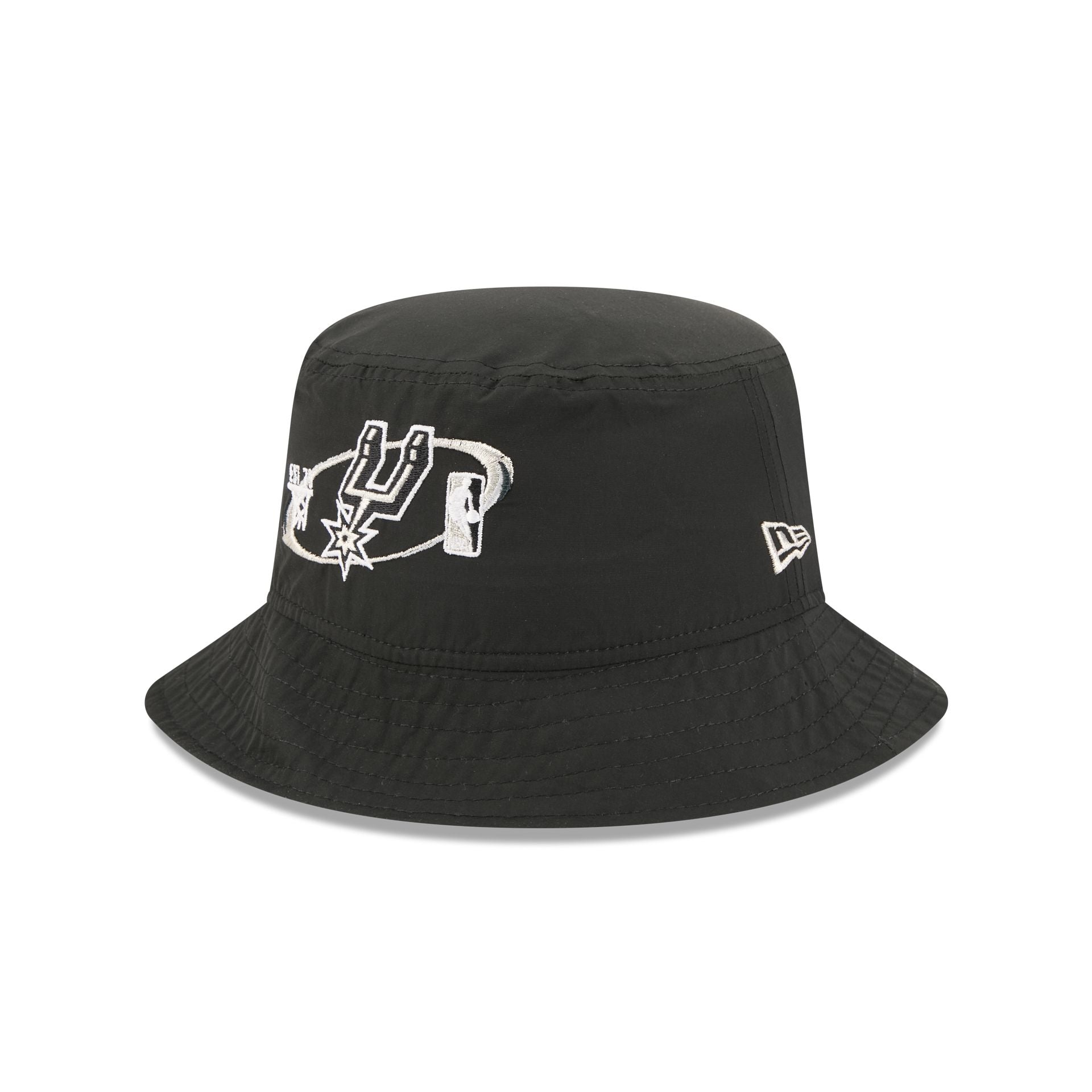 San Antonio Spurs Nylon Logo Bucket Hat – New Era Cap