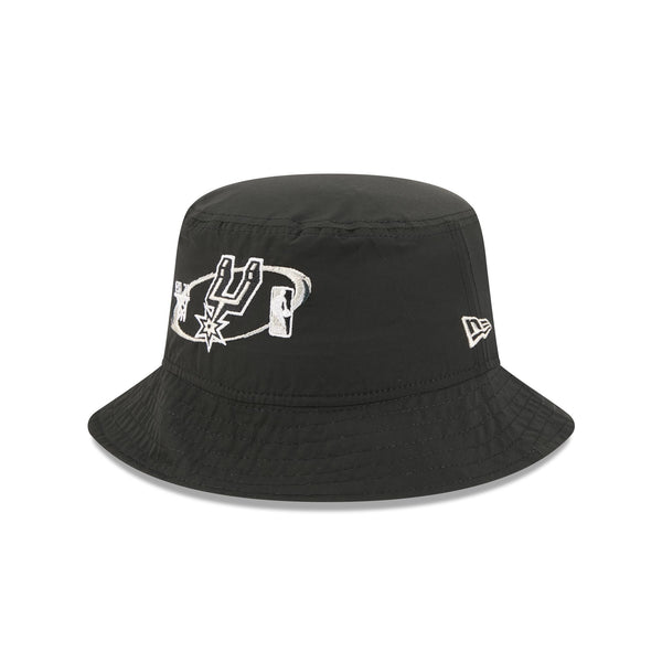 San Antonio Spurs Nylon Logo Bucket Hat – New Era Cap