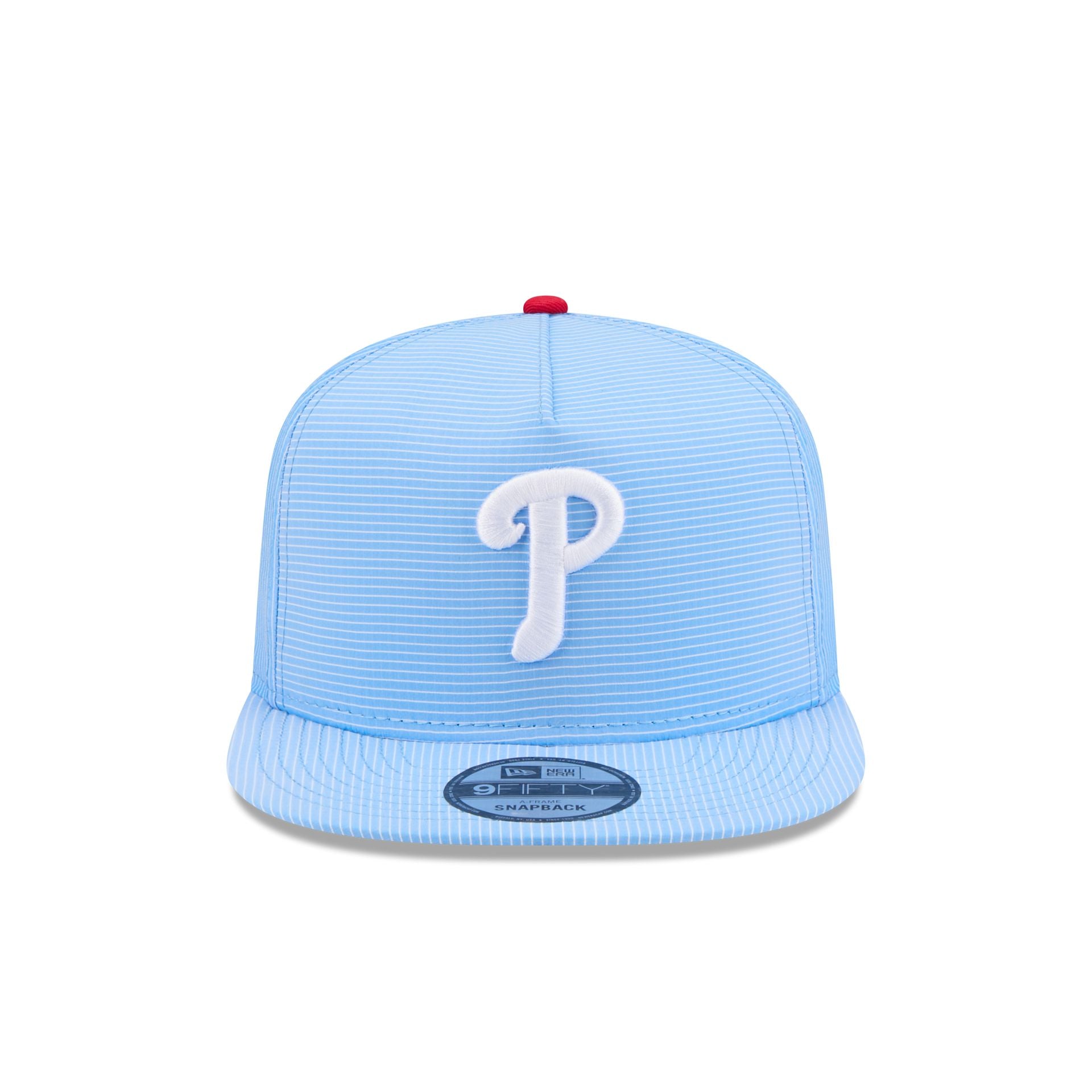Philadelphia Phillies Pinstripe Ripstop 9FIFTY A-Frame Snapback Hat