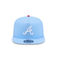 Atlanta Braves Pinstripe Ripstop 9FIFTY A-Frame Snapback Hat