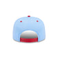 Atlanta Braves Pinstripe Ripstop 9FIFTY A-Frame Snapback Hat