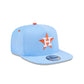 Houston Astros Pinstripe Ripstop 9FIFTY A-Frame Snapback Hat