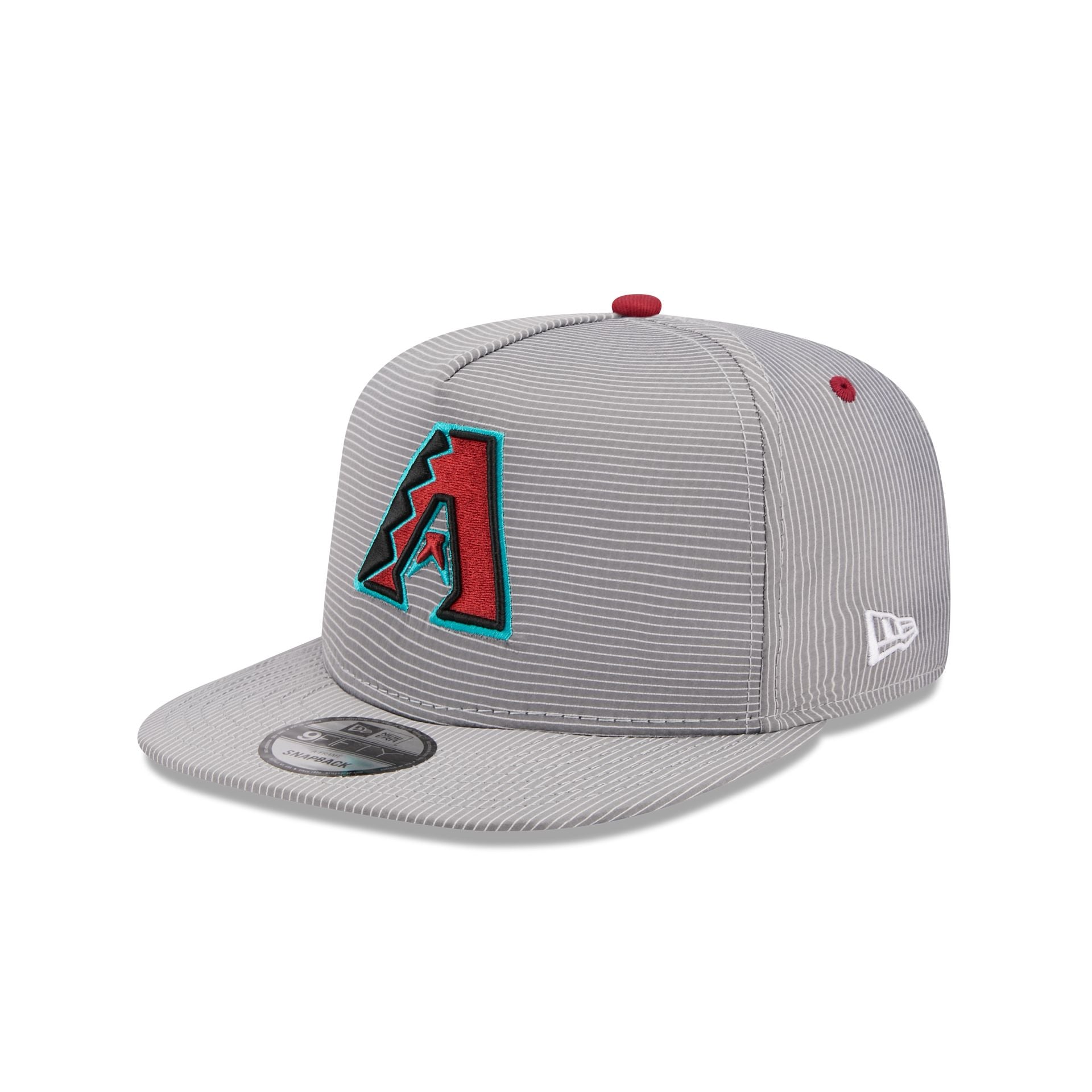 Arizona Diamondbacks Pinstripe Ripstop 9FIFTY A-Frame Snapback Hat