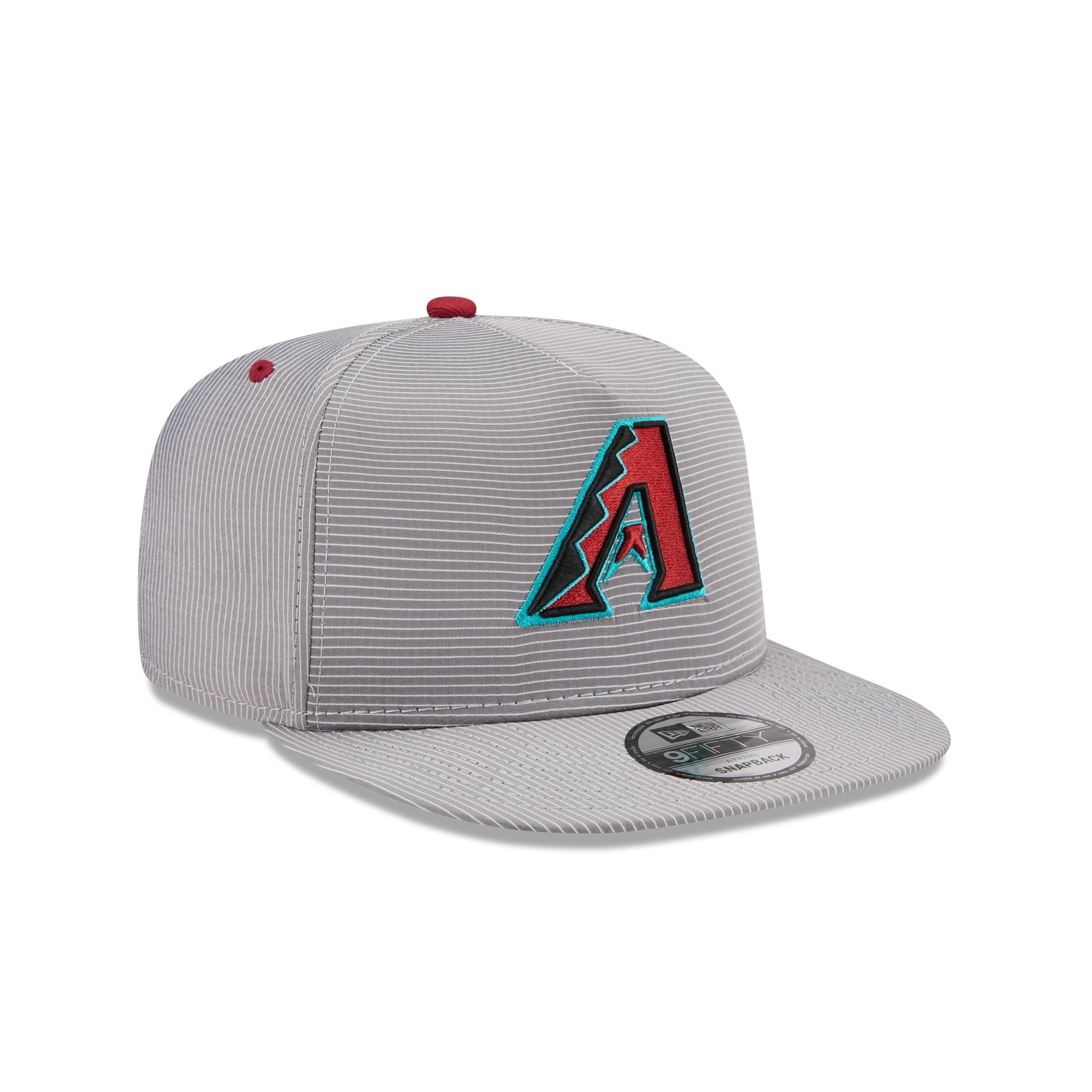 Arizona Diamondbacks Pinstripe Ripstop 9FIFTY A-Frame Snapback Hat