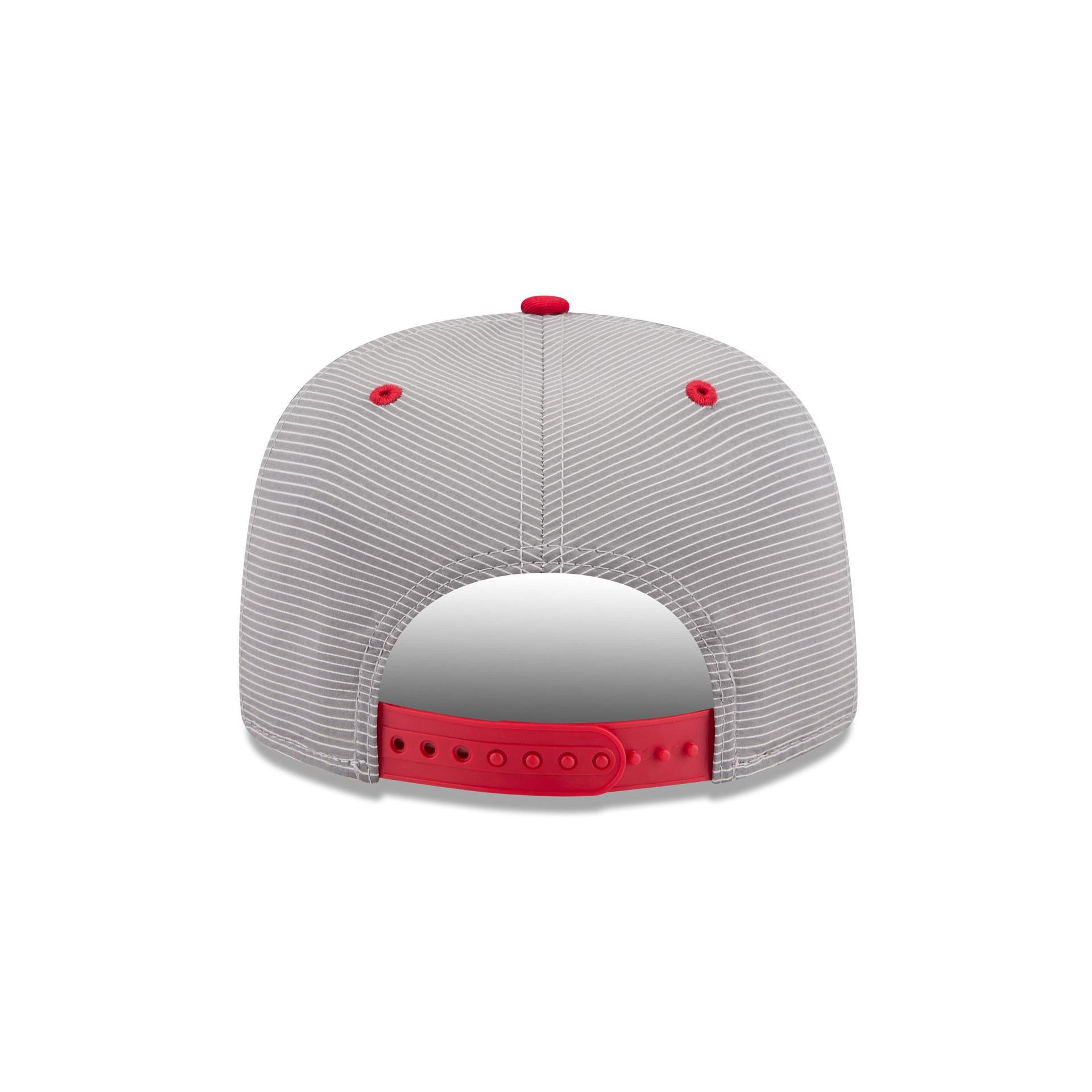 Texas Rangers Pinstripe Ripstop 9FIFTY A-Frame Snapback Hat