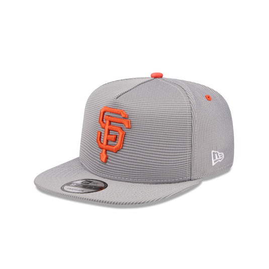 San Francisco Giants Pinstripe Ripstop 9FIFTY A-Frame Snapback Hat - New Era Cap