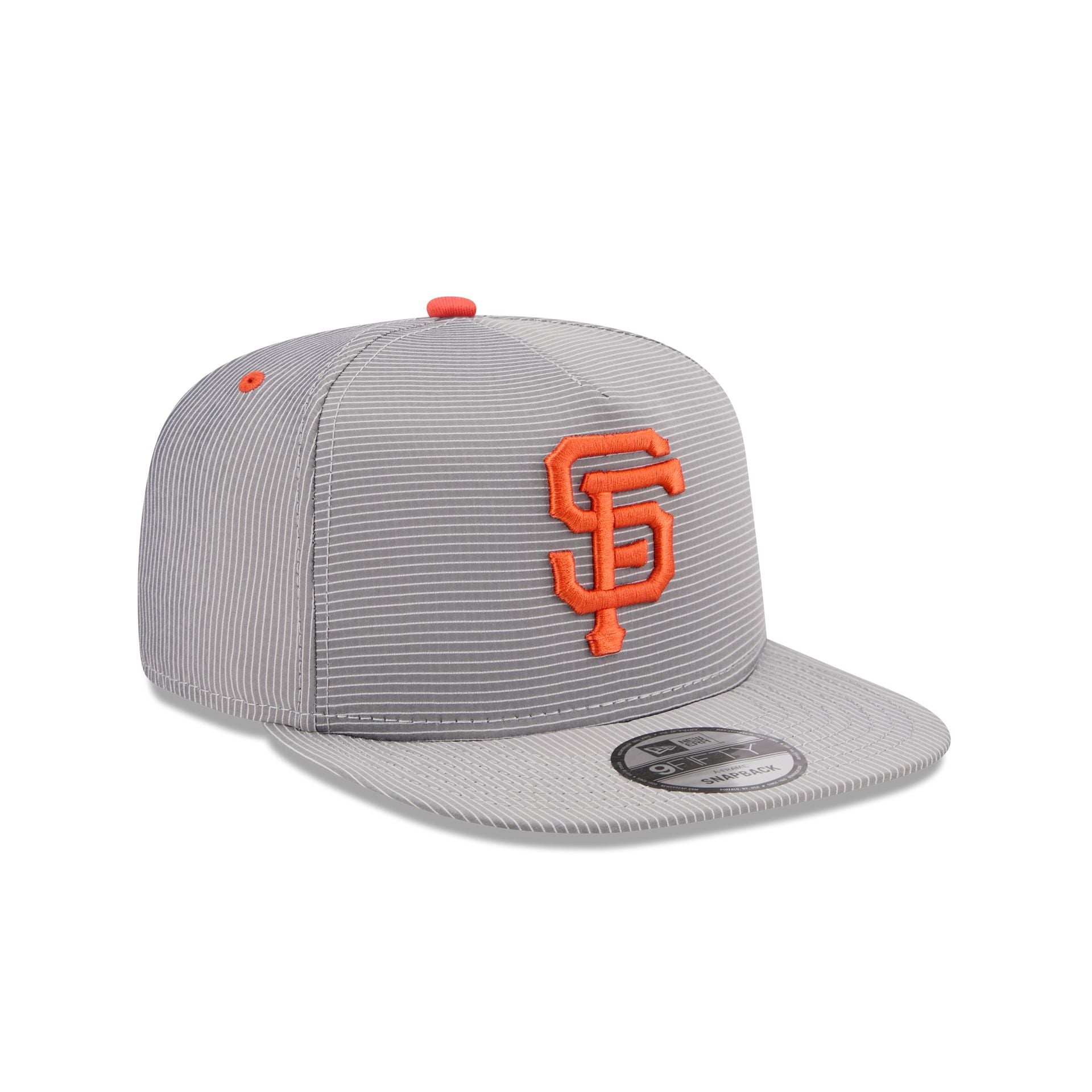 San Francisco Giants Pinstripe Ripstop 9FIFTY A-Frame Snapback Hat